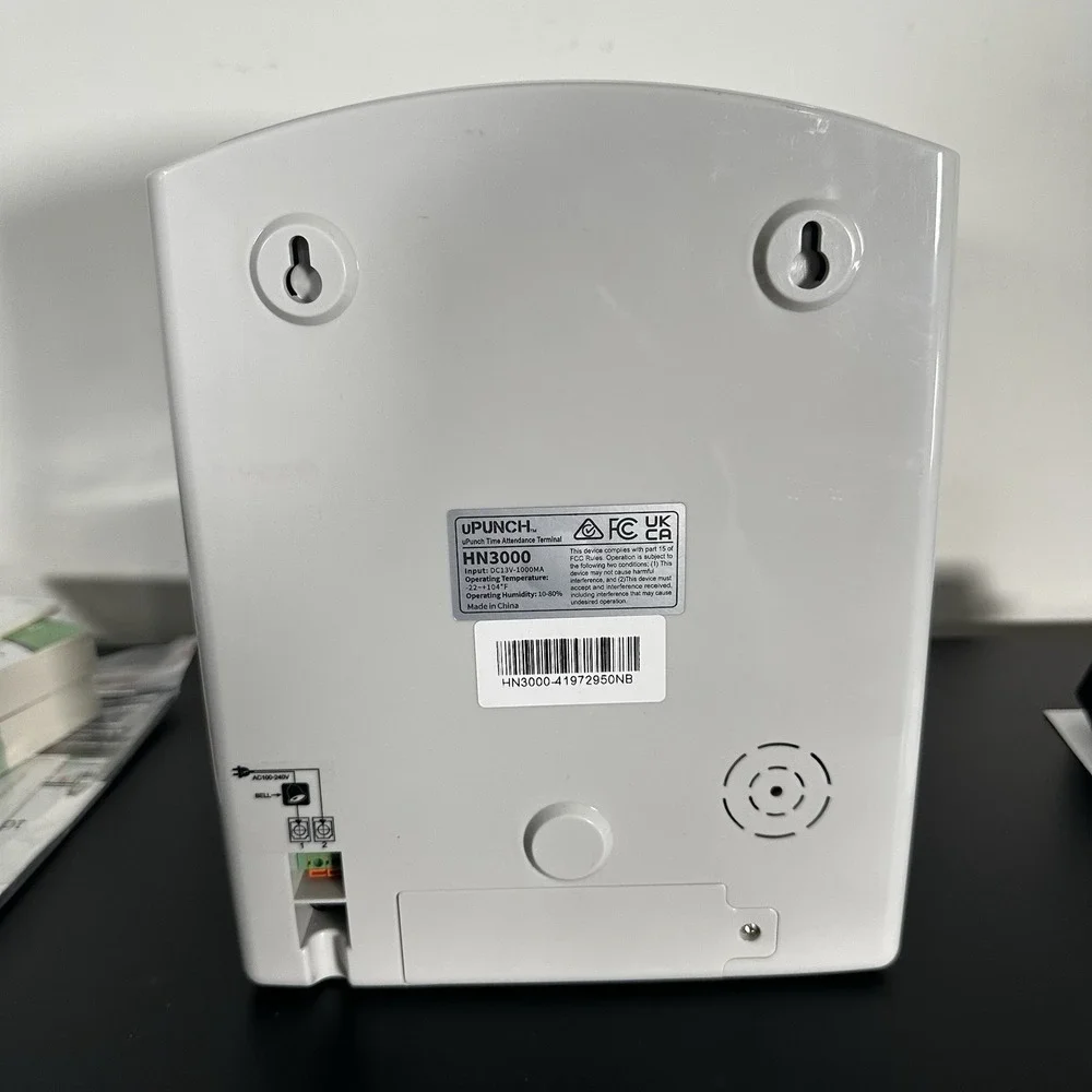 uPunch HN1500 Starter Time Clock Bundle for Small Business Employee Punch Clock